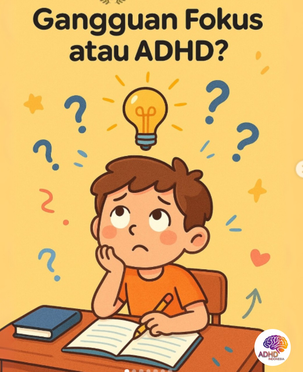 ADHD dan Kesulitan Fokus Anak: Edukasi untuk Keluarga di Kota Tangerang Selatan