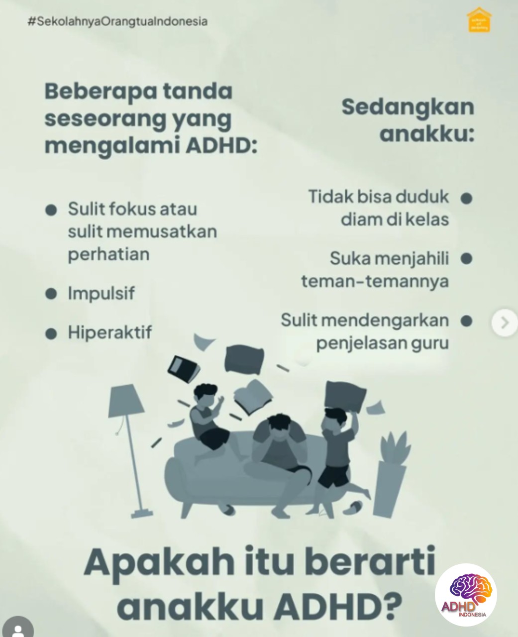 Ciri dan Gejala ADHD pada Anak Usia Dini di Kota Tangerang Selatan